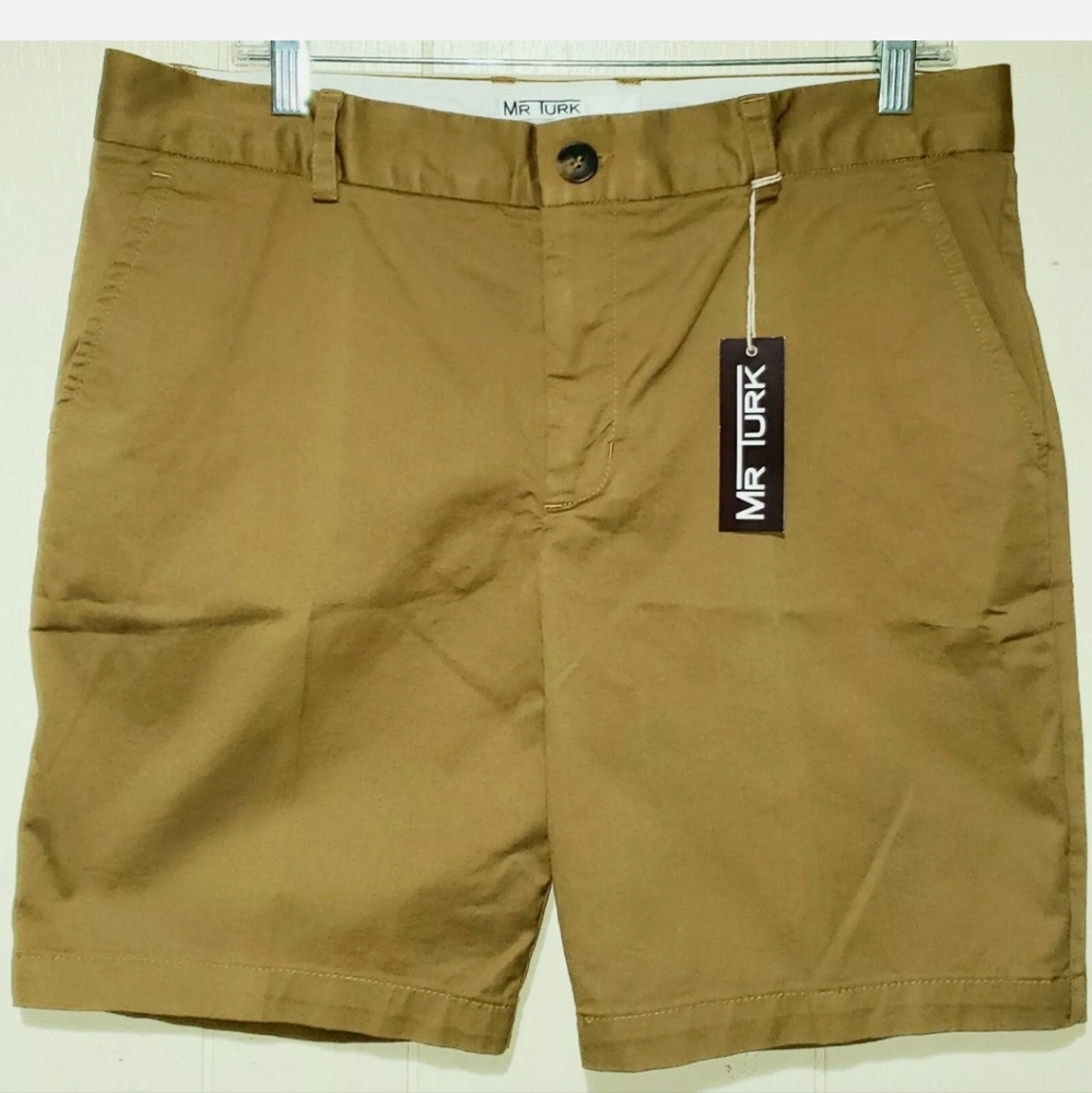 MR TURK Casual Dress Shorts Men Sizes 33 & 36 NWT